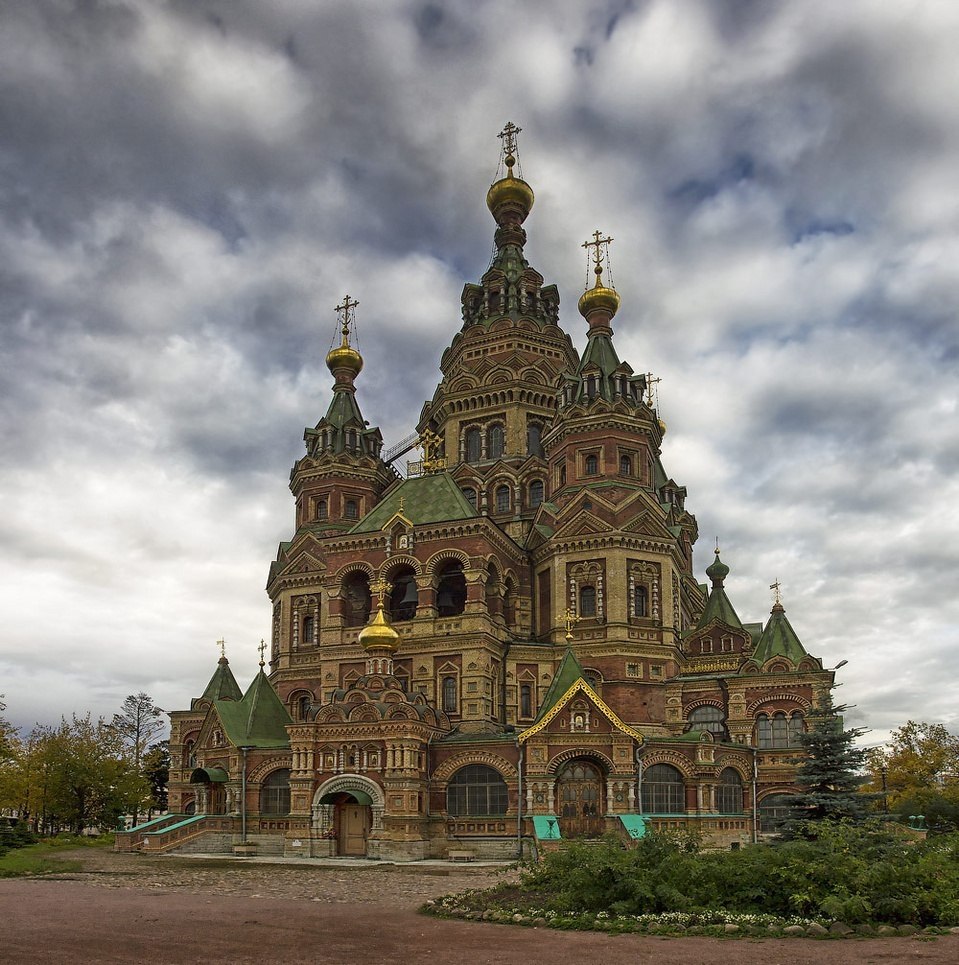 Петропавловский собор при Петре 1