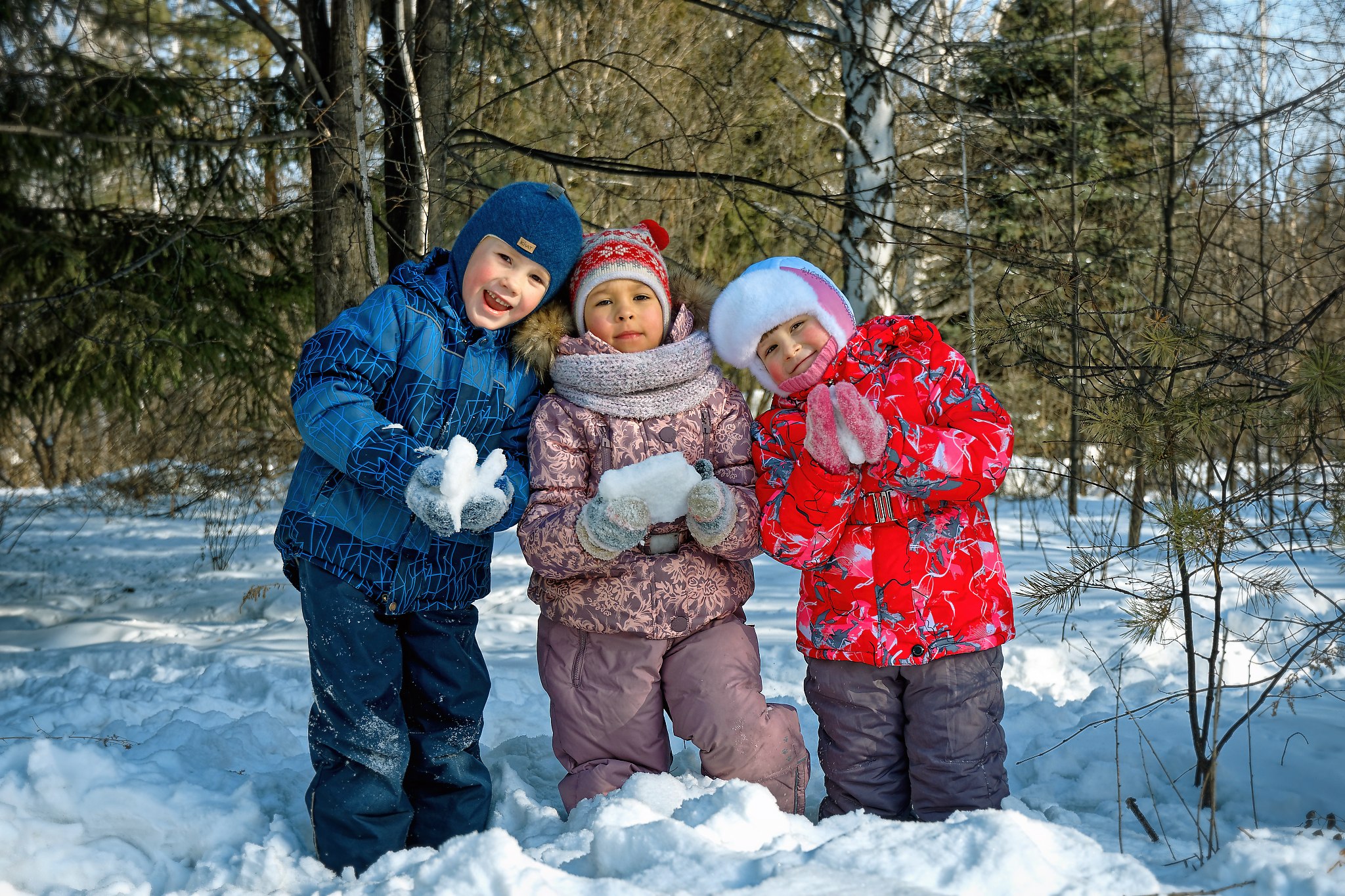 Зимняя фотосессия в Орле детский сад