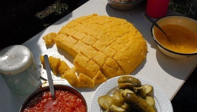 Молдавское национальное блюдо мамалыга рецепт с фото