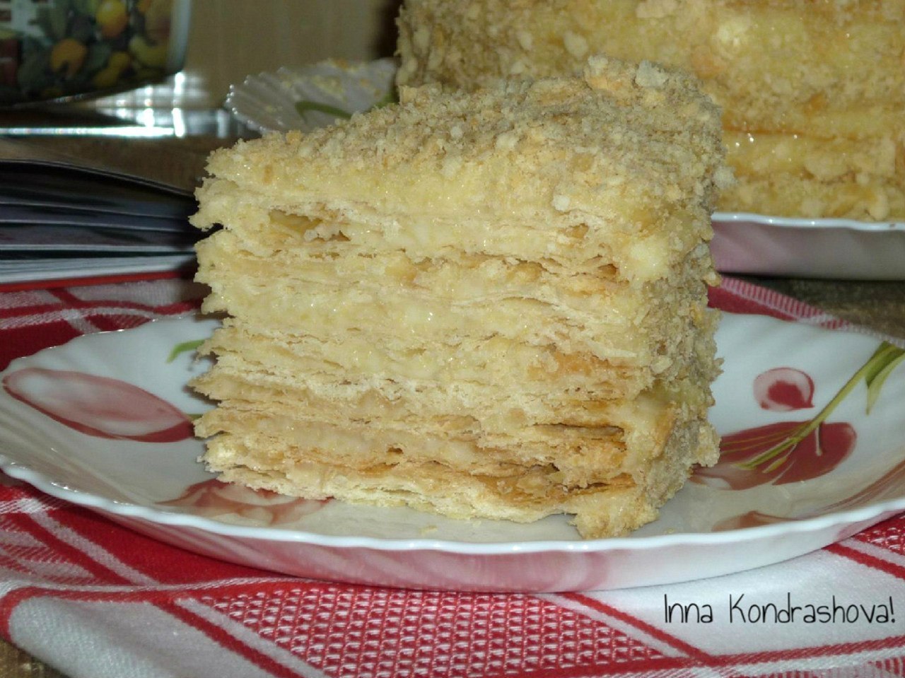 Торт Наполеон рецепт с фото пошагово
