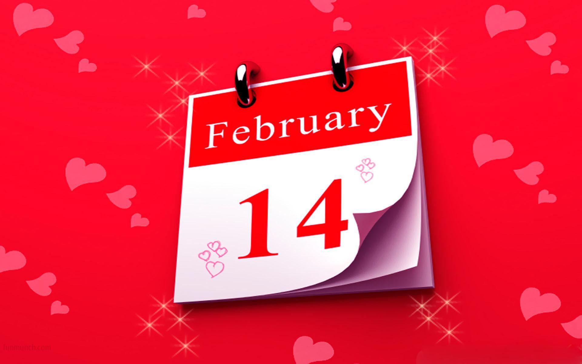 День Святого Валентина календарь