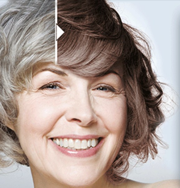 Нужно ли красить седые волосы после 60 лет