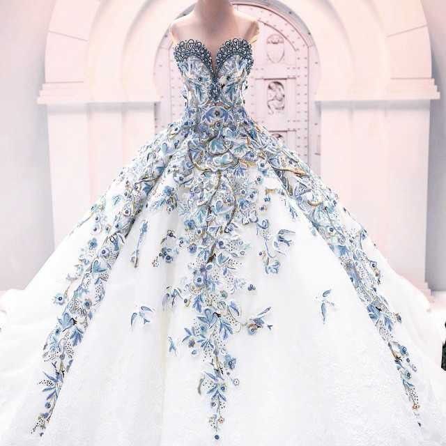 Самые красивые пышные платья в мире
