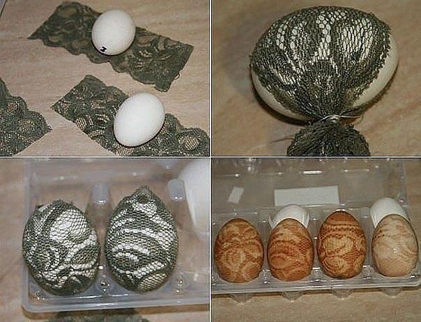 Как оригинально и красиво покрасить яйца. Любой из предложенных способов сделает яйца не просто ... - 6