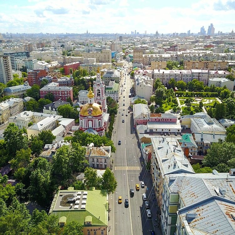 Басманный район москва карта