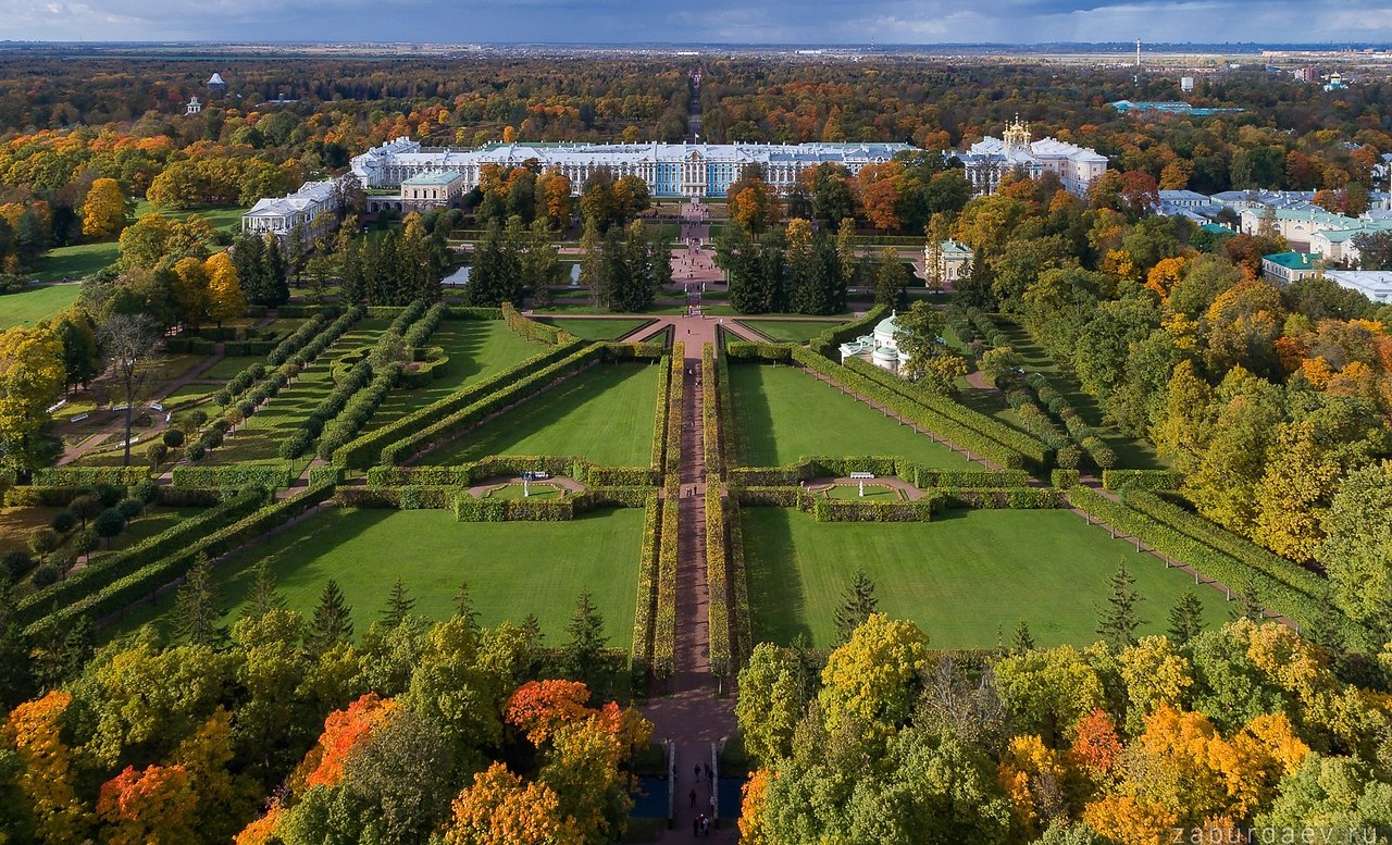 Екатерининский парк в санкт петербурге