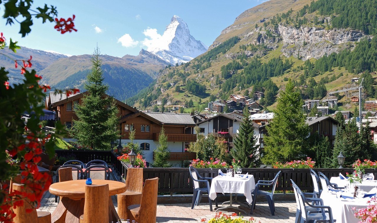 Zermatt Швейцария курорт