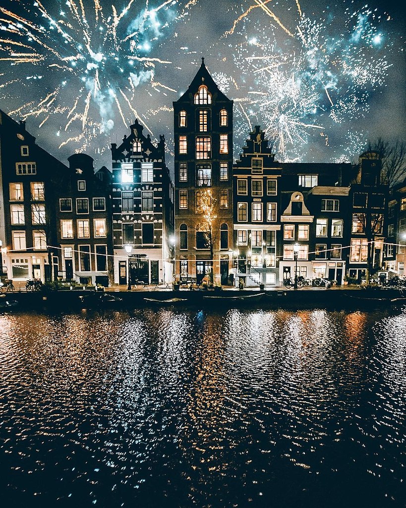 Амстердам, Нидерланды Рождество