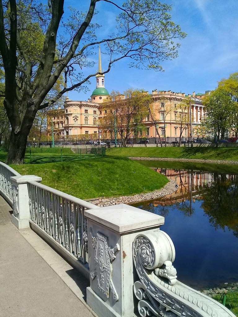 Михайловский сад санкт петербург фото