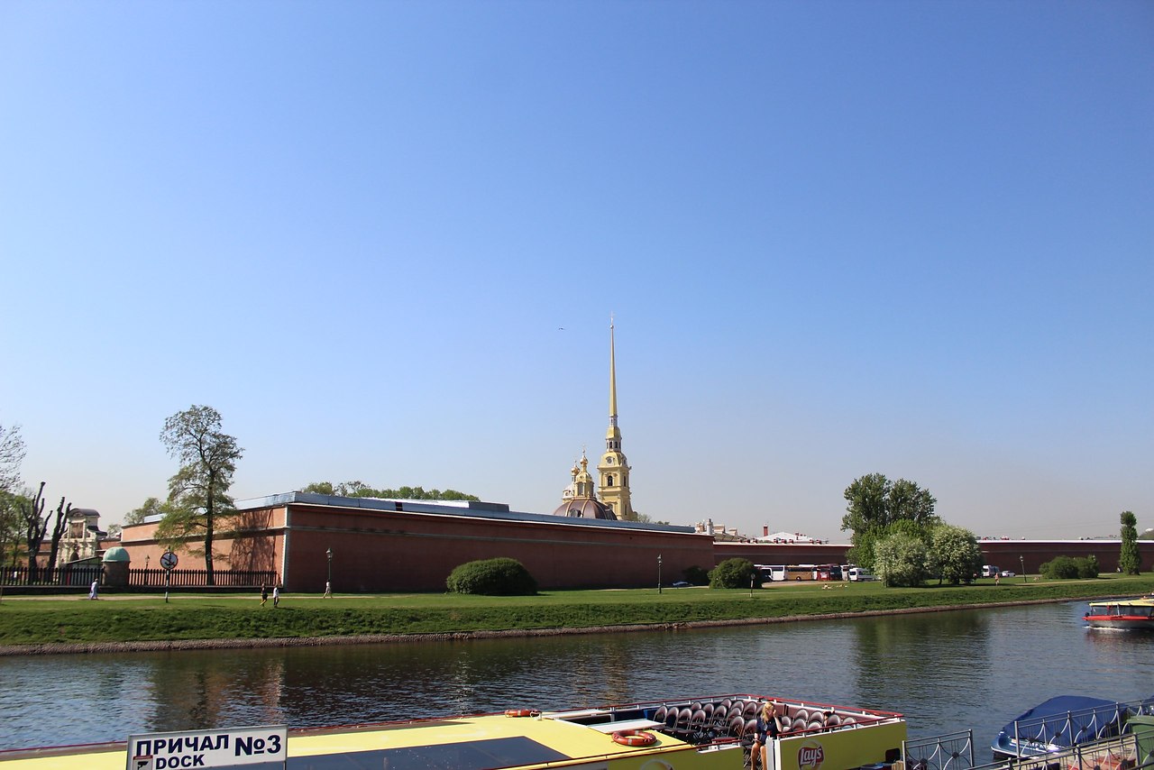 Кронверкский мост петропавловской крепости