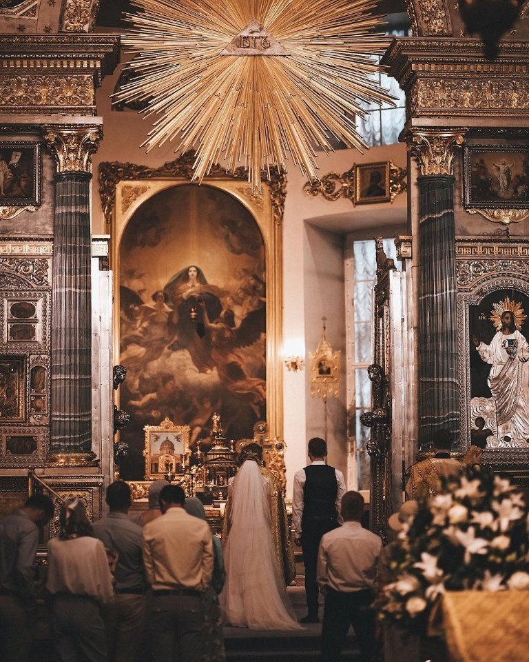 Венчание в казанском соборе
