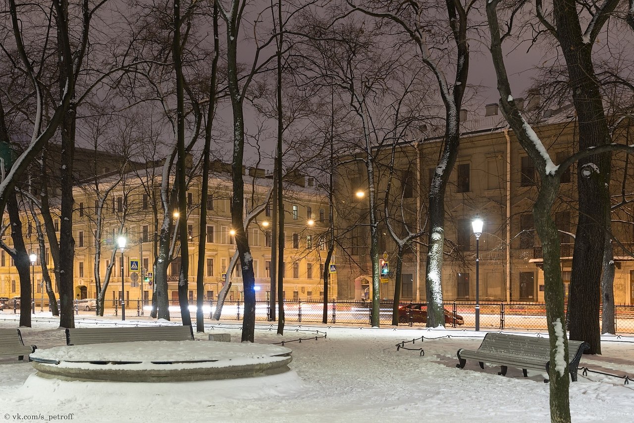 никольский сад в санкт петербурге