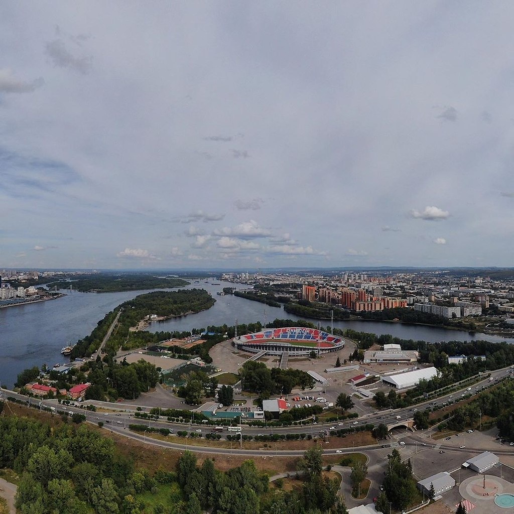 Красноярск панорама