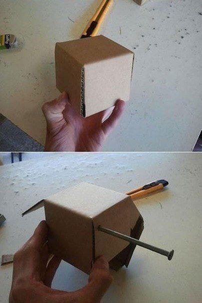 Копилка из бумаги. Как сделать копилку без клея. Копилка из коробочки. Идеи для копилок из картона. Копилка из картона своими руками для детей.