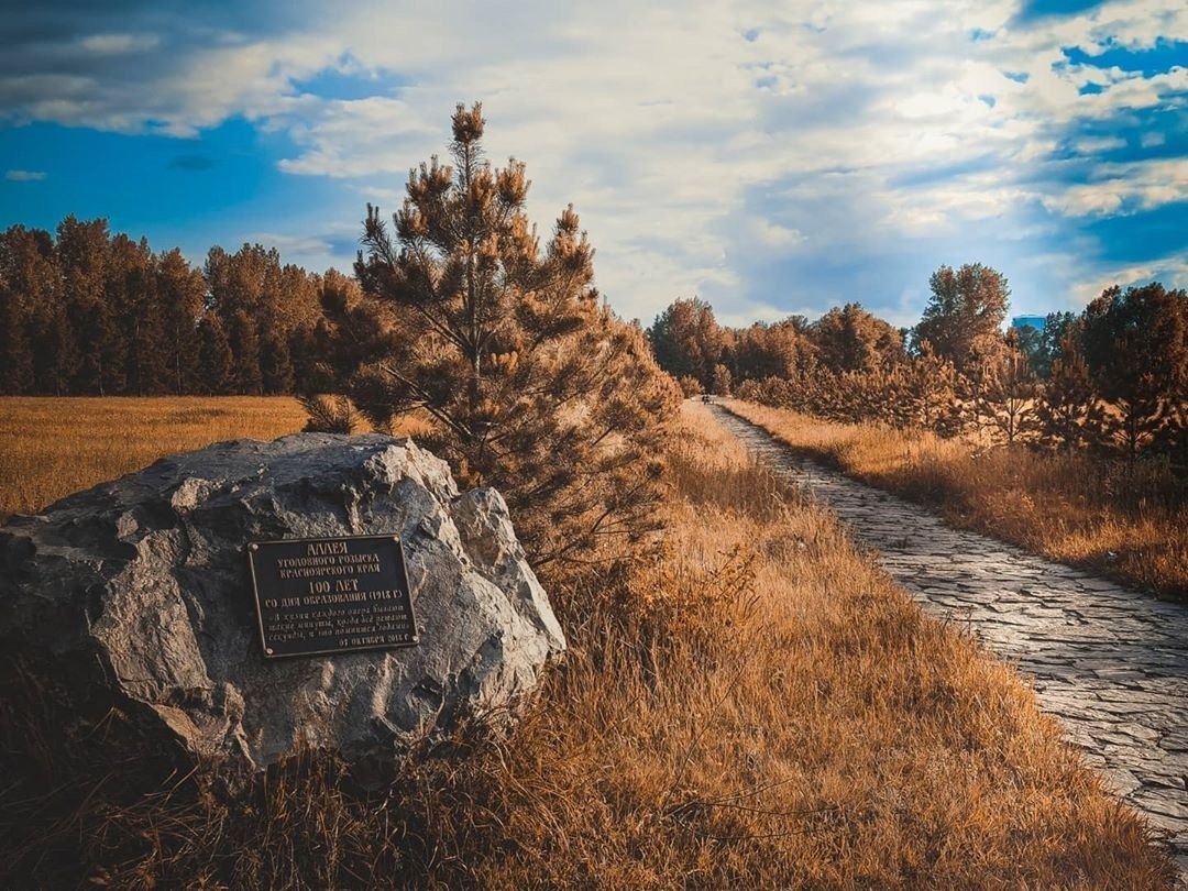 Карта аллея красноярск