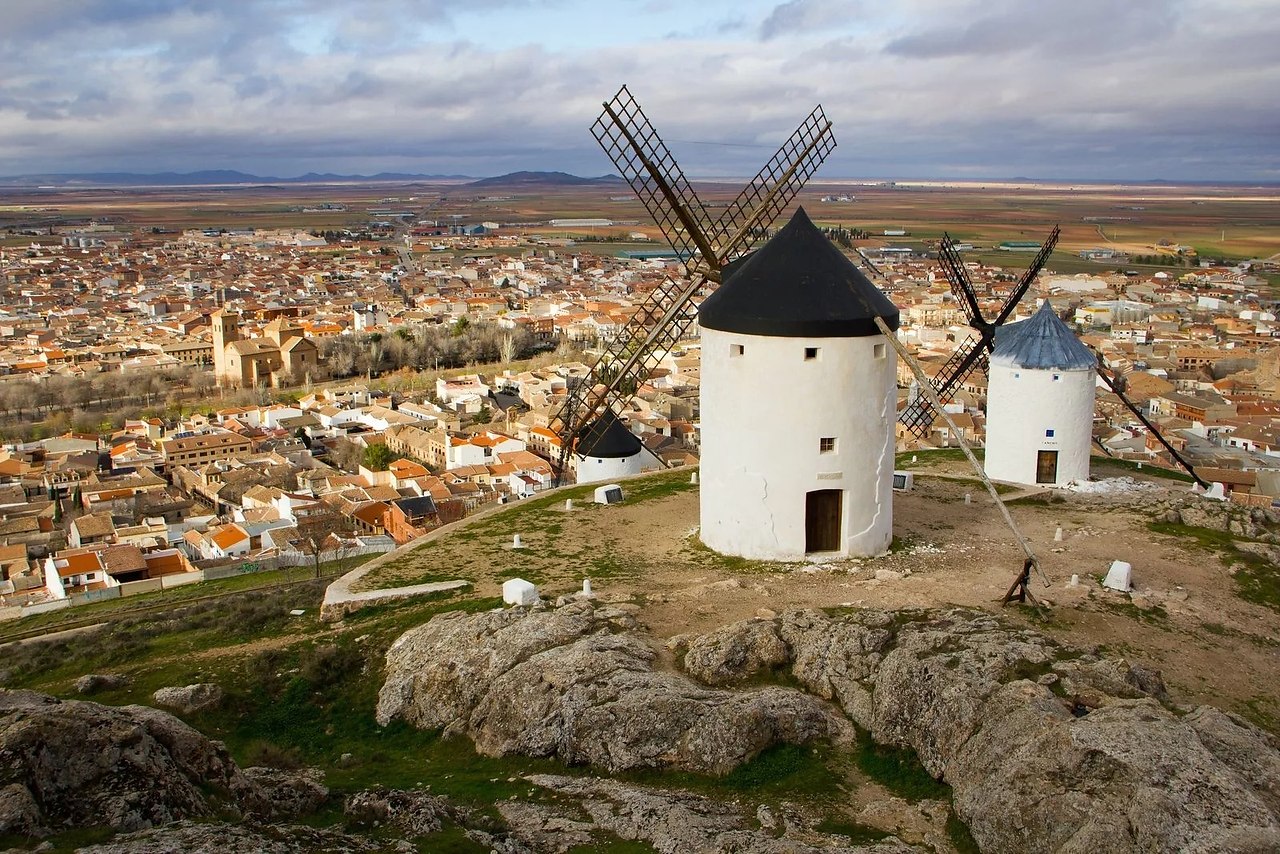 Мельницы в испании фото