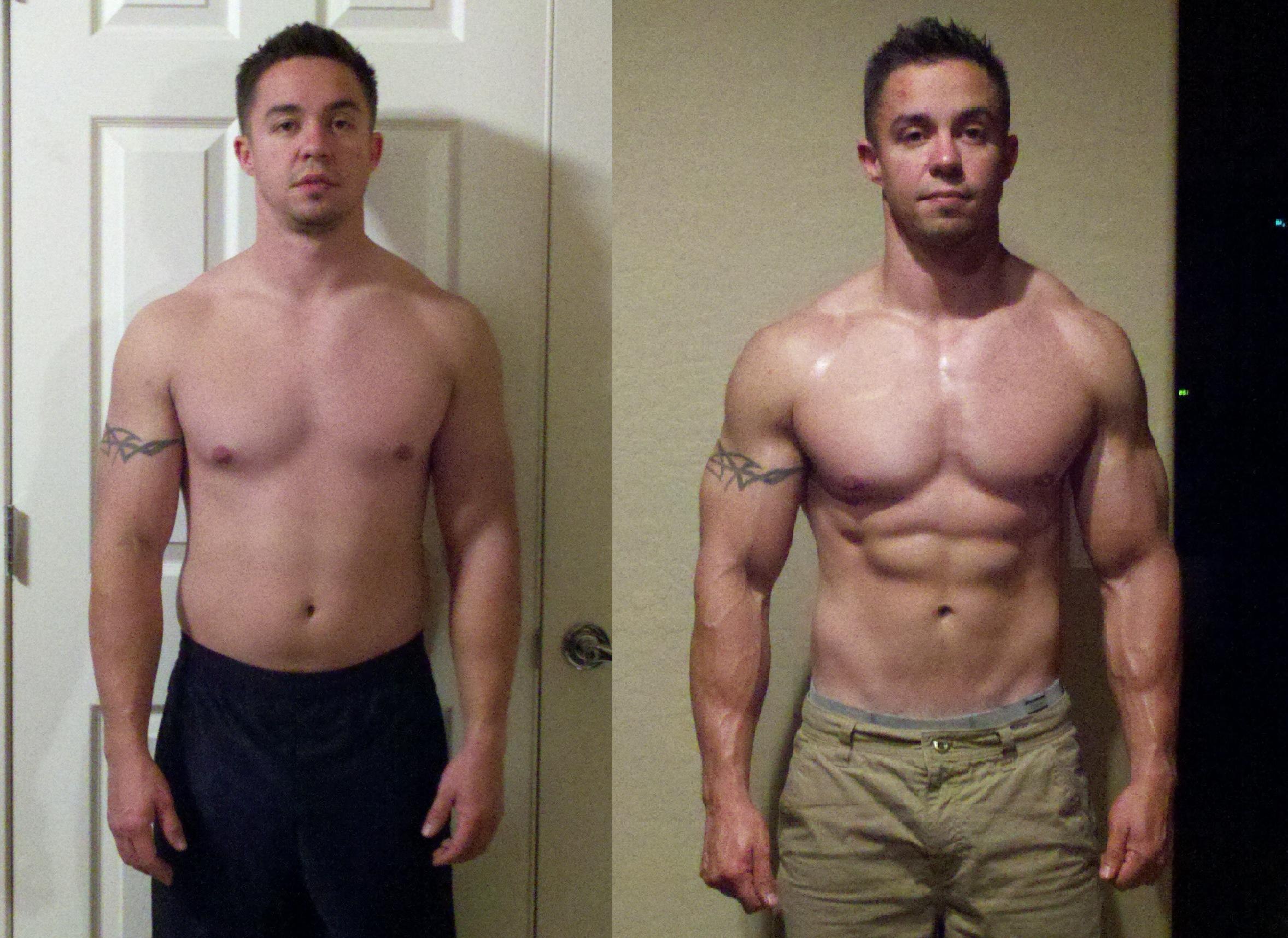После три купить. Тестостерон пропионат до и после. Трансформация тела. Результат от тренировок.