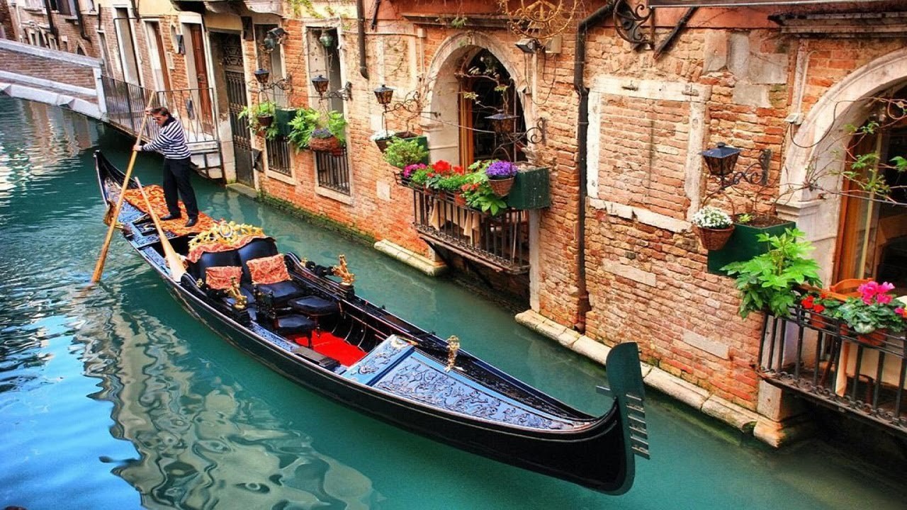 венеция гондолы италия