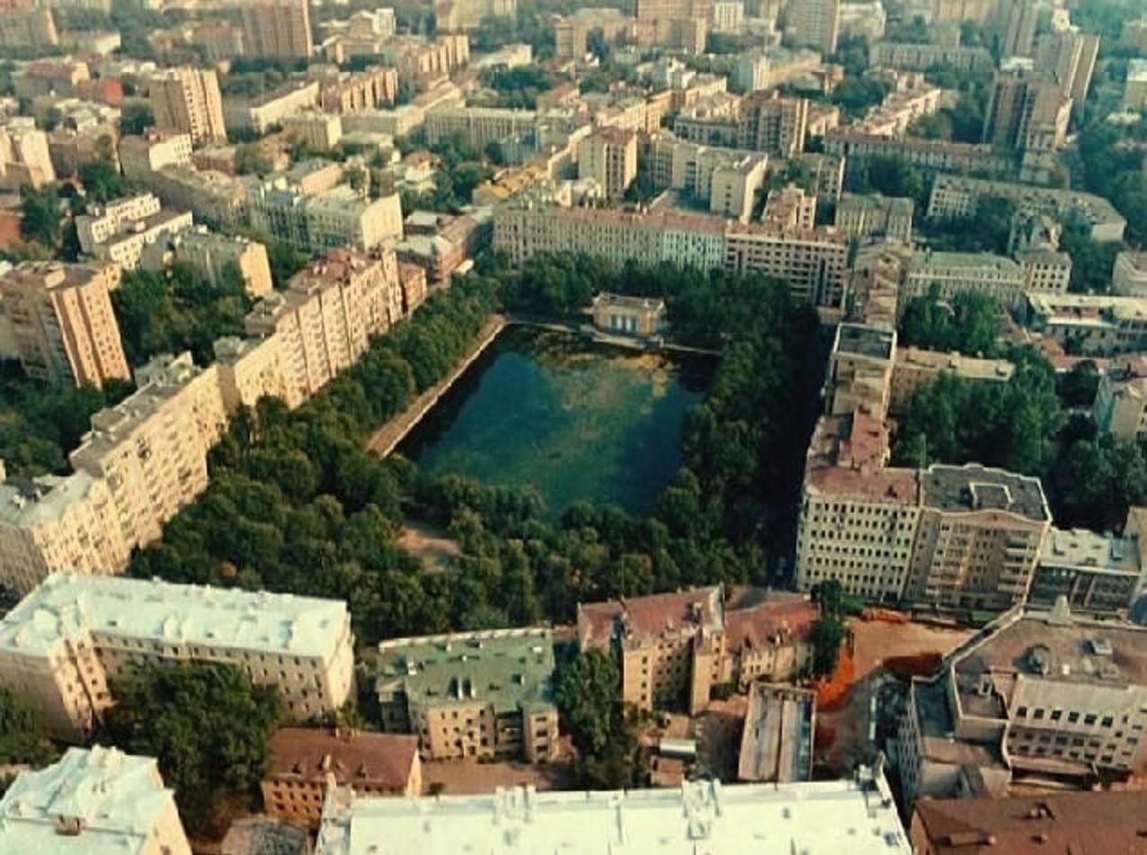 патриаршие пруды на карте в москве