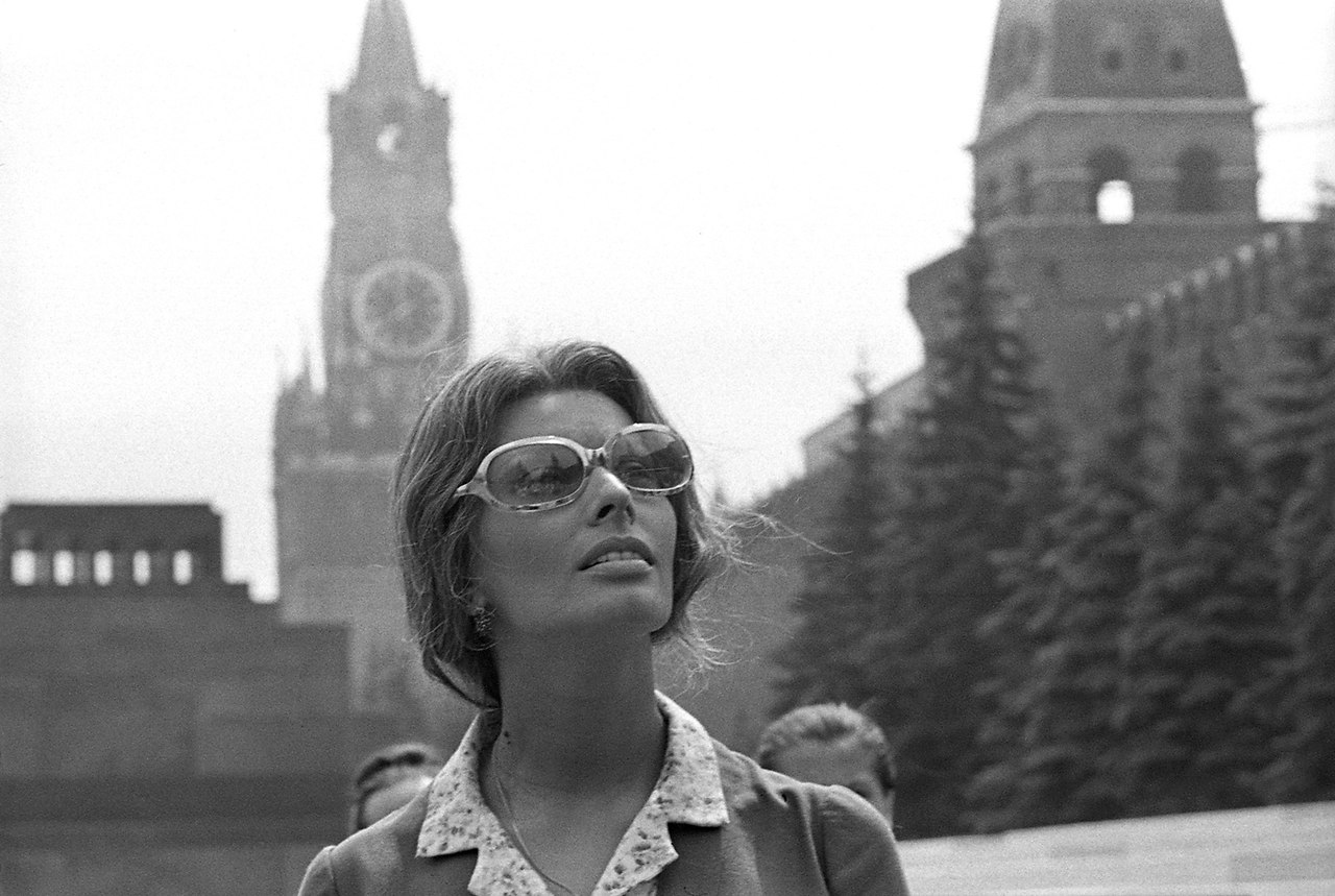 Софи лорен в москве 1965