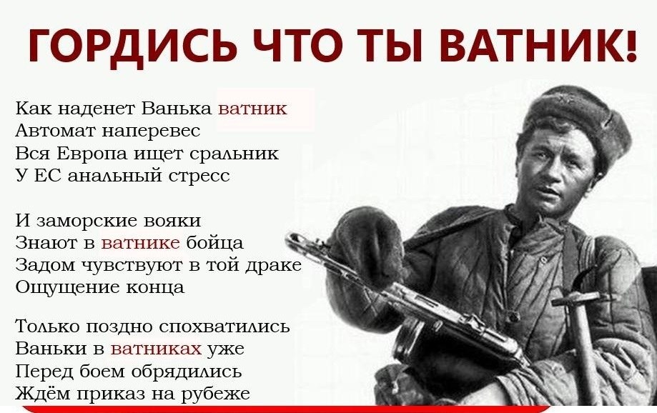 Как называли советских солдат. Я ватник. Да я ватник. Горжусь что я русский. Я ватник стихотворение.