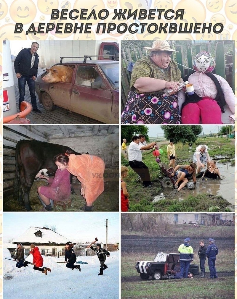 Жизнь в селе на веселе дзен