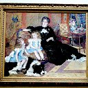 Auguste Renoir Madame Georges Charpentier and Her Children Georgette-Berthe and Paul-Emile-Charles 1878   -. -