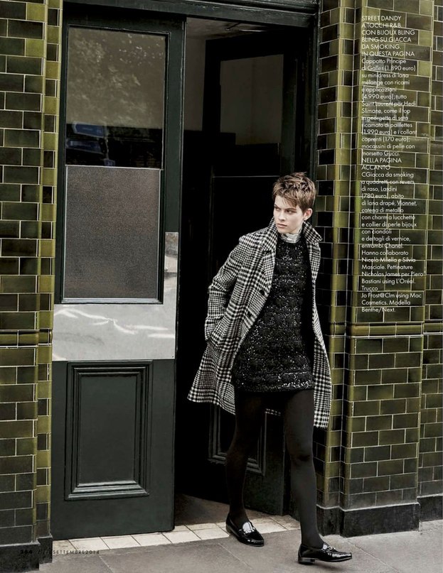 by Michael Sanders for Elle Italia September 2014 - 2