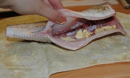 Рыба, запеченная в лаваше. Это один из моих самых любимых способов приготовления рыбы. Рыба ... - 3