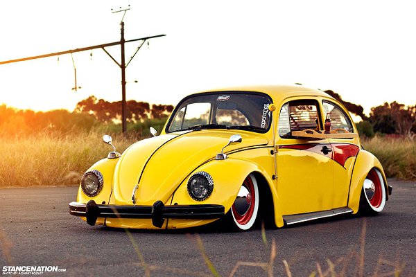 VW Beetle Bug Slammed