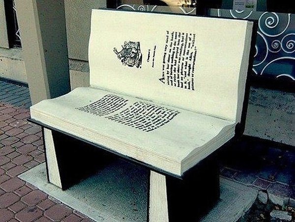 Подписывайтесь на нас: http://fotostrana.ru/public/233467 ;-) Книга-скамейка