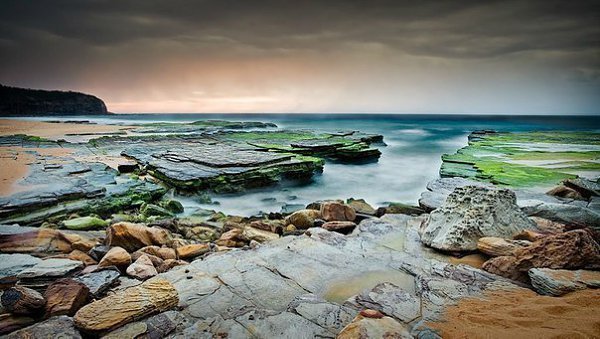 Живописная красота пляжа Туриметта. Пляж Туриметта (Turimetta Beach) - небольшая бухточка в районе ... - 3