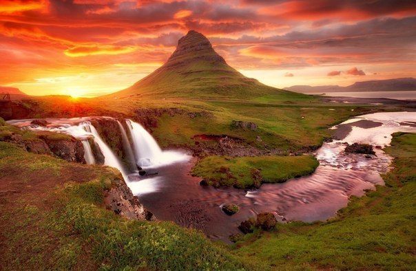   (Kirkjufell)    Snaefellsfnes  . , ,  ...
