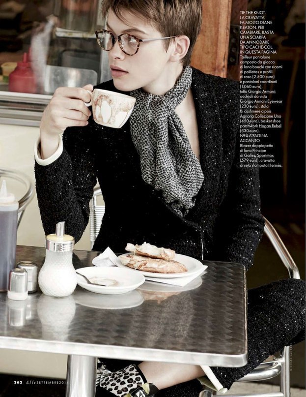 by Michael Sanders for Elle Italia September 2014 - 5