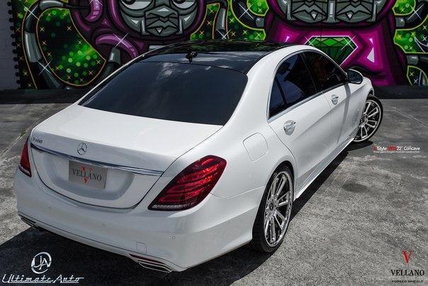 Mercedes-Benz S 550 (W222) on Vellano Wheels. - 6