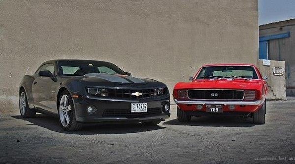 1969 Chevrolet Camaro RS/SS vs 2012 Chevrolet Camaro SS - 2