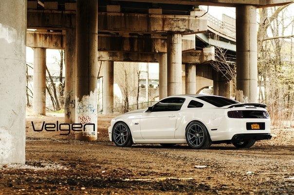 Ford Mustang GT 5.0 on Velgen Wheels. - 3