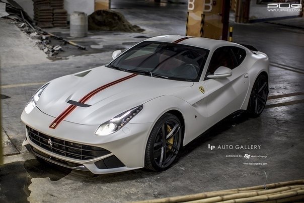 Ferrari F12 Berlinetta. Wheels: PUR RS07, 219, 2212 | Matte Anthracite. - 4