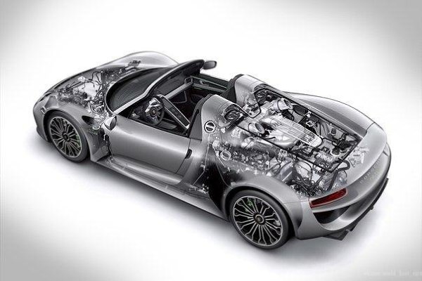 Porsche 918 Spyder (-).: , 887 . .  1280 ;  100 /: 2,6 ... - 5