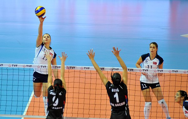 2015 CEV Volleyball Challenge Cup - Women Ilbank ANKARA vs ZOK Bimal-Jedinstvo BRCKO - 12