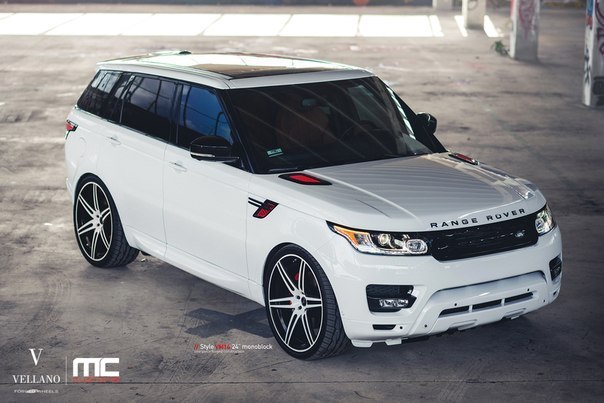 Range Rover Sport on Vellano Forged Wheels.