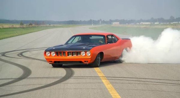 1971 Plymouth HEMI 'Cuda 572 G-Force Custom.   1000- -,   ...