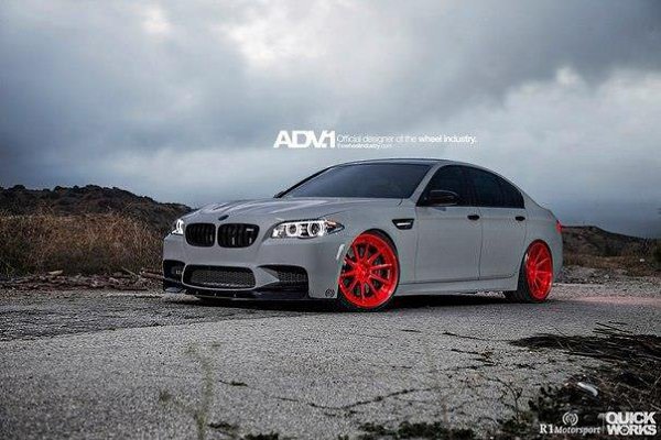 BMW M5 (F10) on ADV.1 Wheels. - 3
