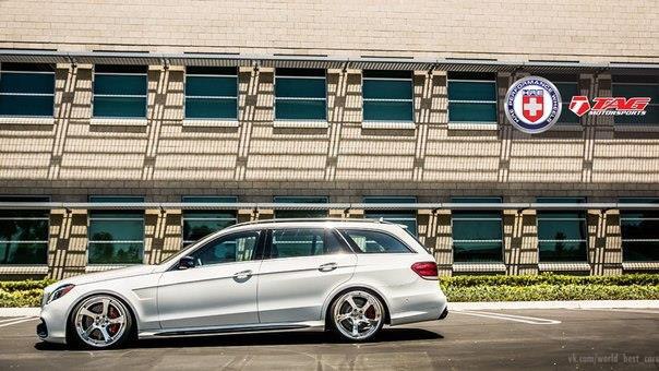 Mercedes-Benz E 63 AMG S-Model Estate on HRE RS102 Wheels. - 3