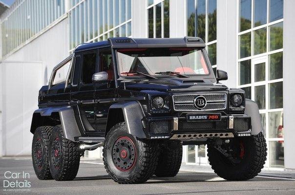 Brabus G 700 AMG 6x6 (W463). 5.5L V8 : 690 ..  : 960  :  ...