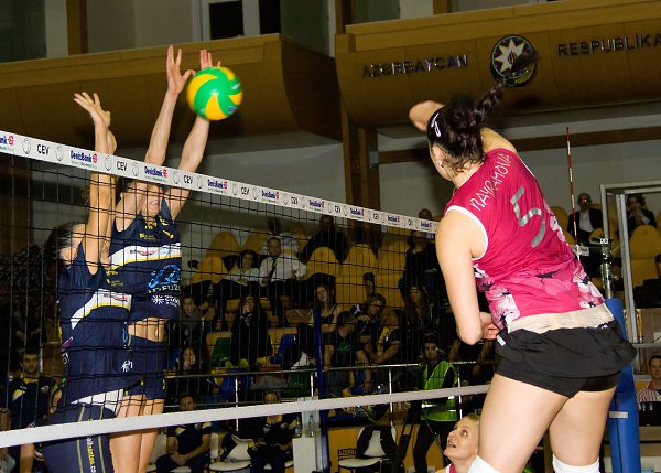 2015 CEV DenizBank Volleyball Champions League - Women Azeryol BAKU vs NANTES VB - 12