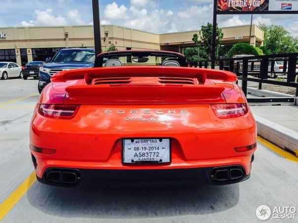 Porsche 911 Turbo S Cabriolet (991). - 4