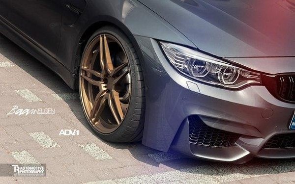 BMW M4 Coup (F82) on Golden ADV.1 Wheels. - 3