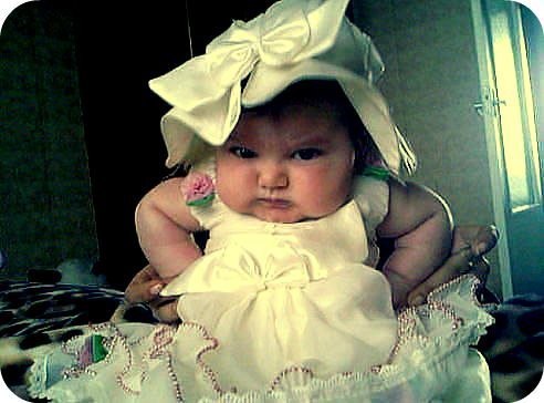 Когда я была маленькая, я была очень вредная, а теперь я выросла и вредность, по-моему, выросла ...