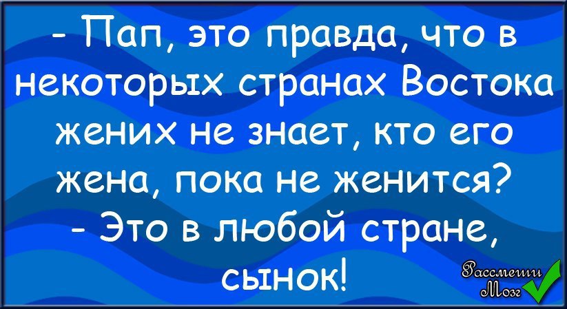 Анекдот это в любой стране сынок. Мама правда что наш папа. Правда, что папа - это не папа?. Ослаблять прикол.